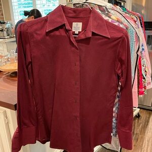 Burgundy- dark fuschia/navy